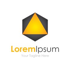 Only up strange triangle concept elements icon logo N2