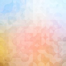 Mosaic colorful background of geometric shapes N6