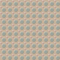 Seamless elevated polka dots background in pastel color N2