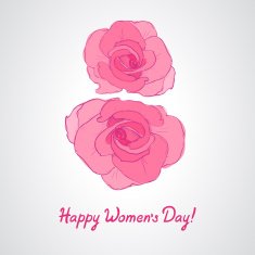 Women's day invitation cards