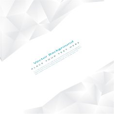 Vector background with white triangles N3
