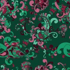floral seamless background N68