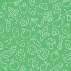 seamless pattern veggies