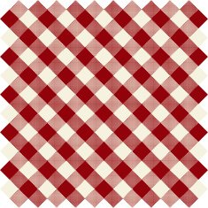 red and white checks