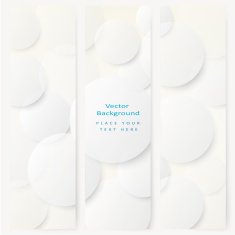 Set of abstract template banner N5