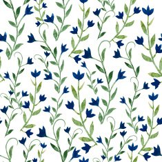 Blue Flowers N23