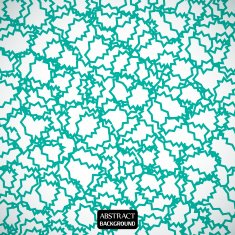 Abstract turquoise creative lines on gray background