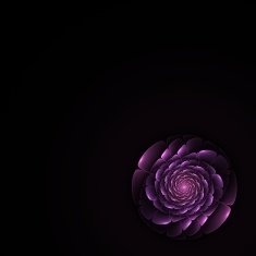 Abstract fractal flower N3