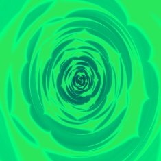 Abstract green fractal background like leafy rosette