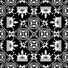 Vector Black Background Old Style 3 N2