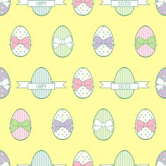 Vector background with Easter eggs