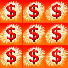 Win Money Concept Background N2