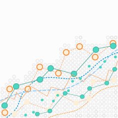 Abstract Color Graph Backgrounds N5