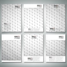 Geometric backgrounds abstract hexagonal patterns Brochure flyer or report for N5