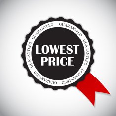 Lowest Price Label Vector Illustration N2