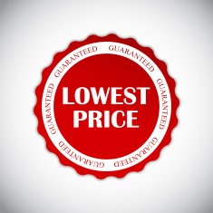 Lowest Price Label Vector Illustration N3