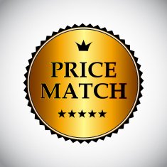 Price Match Label Vector Illustration N8