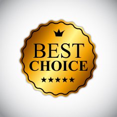 Best Choice Golden Label Vector Illustration N2