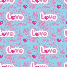 seamless pattern with lovely motives N2
