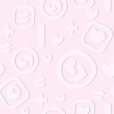 light pink love pattern