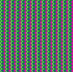 seamless background of geometric ornament stripes with teeth