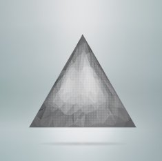 abstract vector polygonal triangle