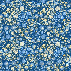 Fantasy abstract floral seamless pattern N14