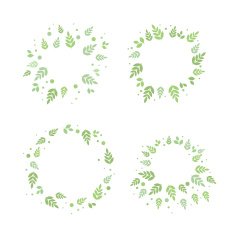 Frames with leaves Vector set N2