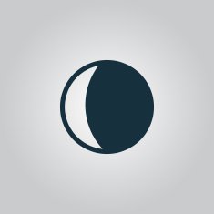 moon vector icon N2