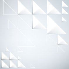 abstract triangle futuristic bright vector background