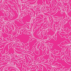 Baroque floral pattern