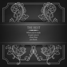 Beautiful elegant background with lace floral ornament
