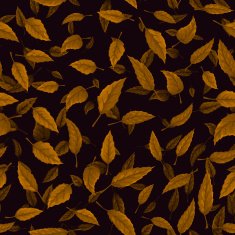Seamless texture of autumn leaves N7