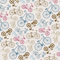 vector bicycle texture hipster background N6