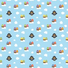 Seamless Birdy Pattern