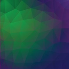 Colorful green and violetabstract geometric low poly style background