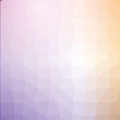 Yellow and bluegeometric low poly style illustration graphic background
