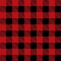 Vector Tiled Red and Black Flannel Pattern Illustration N2