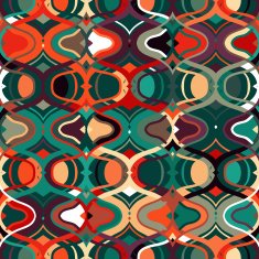 Vector seamless ethnic pattern N51