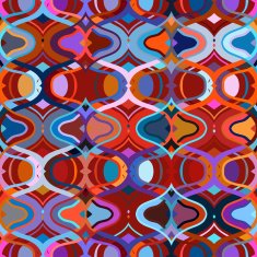 Vector seamless ethnic pattern N52