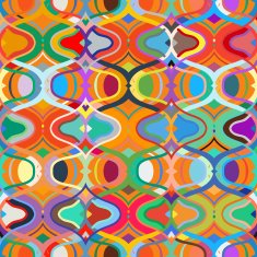 Vector seamless ethnic pattern N53
