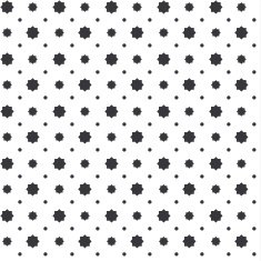 Abstract black and white seamless geometric pattern N5