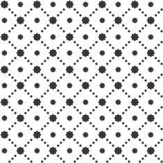 Abstract black and white seamless geometric pattern N6