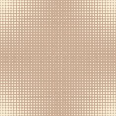 Halftone dots of beige on background