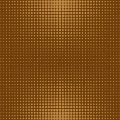 Halftone dots of brown on background