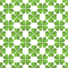 Seamless Saint Patricks day clover background