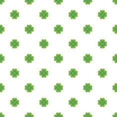 Seamless Saint Patricks day clover background N2
