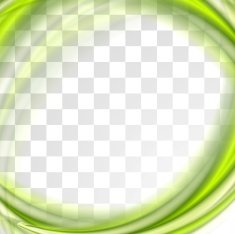 Abstract bright green waves design