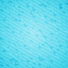Abstract bright blue geometric background