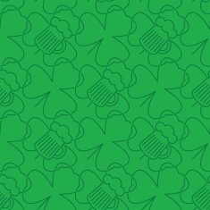 Saint Patrick's Day seamless pattern N9